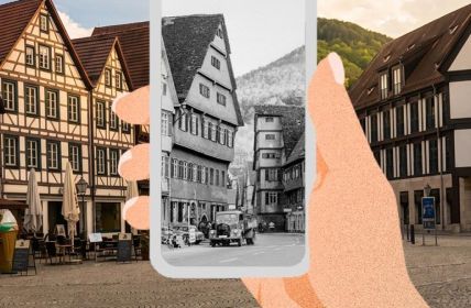 Die zeigmal-App macht Geschichte der Alb digital unmittelbar (Foto: Mythos Schwäbisch Alb)